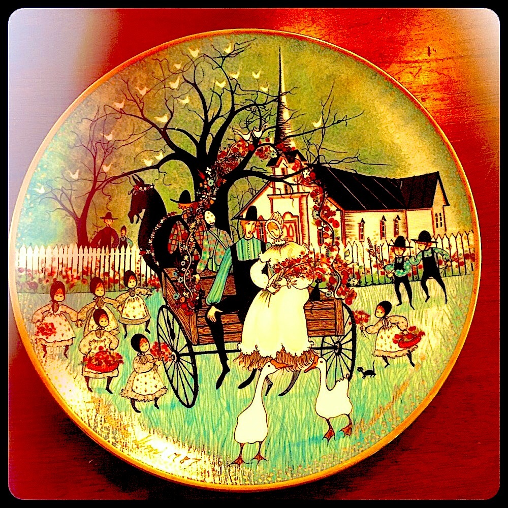 P. Buckley Moss “Wedding Joy” 👍 Collector Plate
